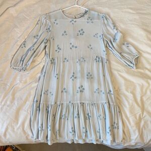Aritzia Wilfred free floral babydoll dress